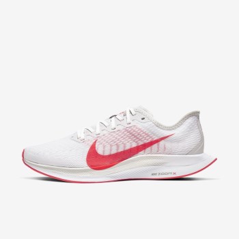 Nike Zoom Pegasus Turbo 2 - Férfi Futócipő - Platina/Fehér/Világos Szürke/Piros